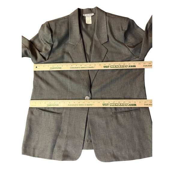 Vintage Dressbarn Jacket Womens L Used Green Unlined - Picture 9 of 12